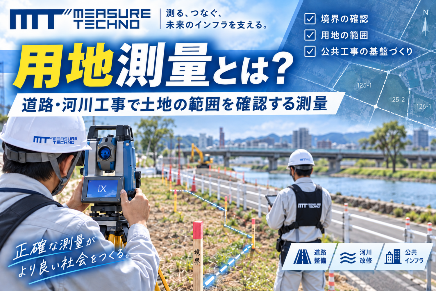 用地測量についての解説