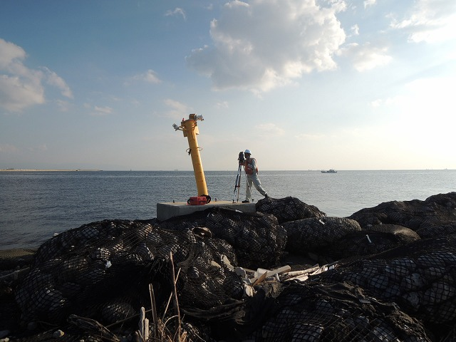 海岸での計測
